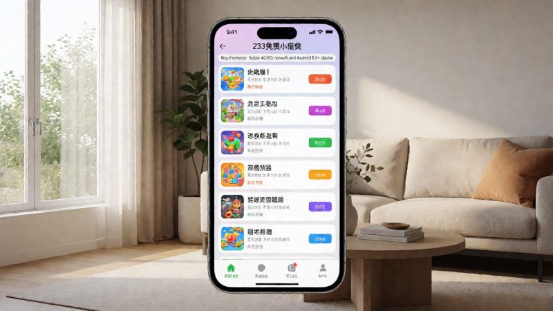 233免费小游戏 对设备和网络有什么要求? 配图